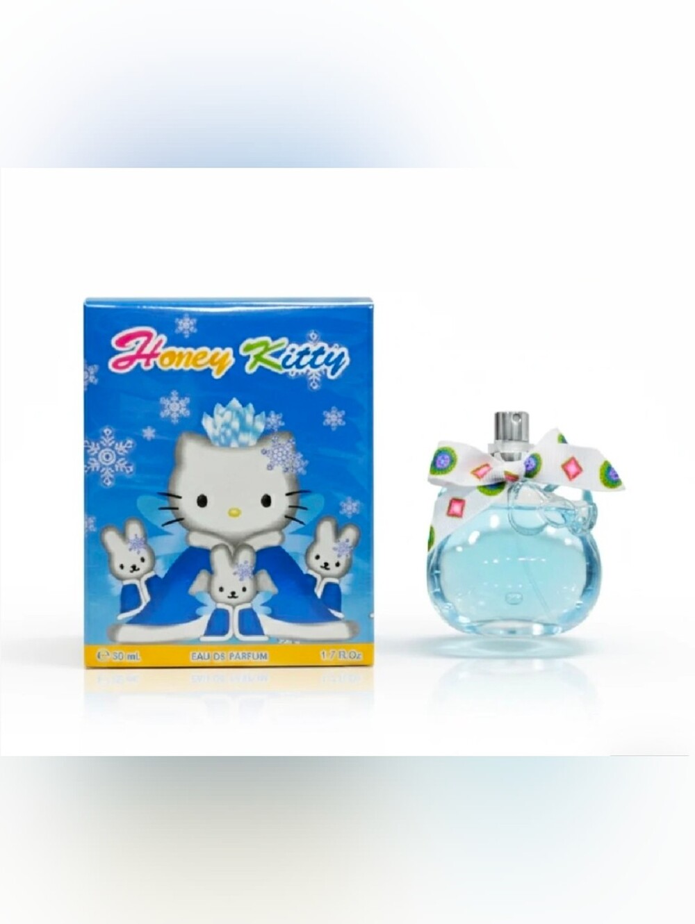 🚨5/$25 Honey Kitty Sky Blue Eau De Parfum 50ml | kids perfume ( Display Bottle)